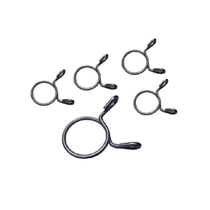 304 stainless steel wire circlip clamp clamp ring oil pipe clamp hoop pipe throat Spring hand pinch steel wire hoop
