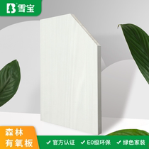 Xuebao sheet E0 grade environmental protection 17mm solid wood paint-free board ecological board negative ion fragrance fir core Roland Liying