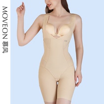 Mousse one-piece shapewear woman postpartum close-sized body female harnesses open gear shaping ultra-thin one-piece slimming clothes