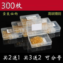 Golden sleeve hook bulk No 6 sleeve hook white sleeve outdoor storage box Jinxiu Competitive No 9 supplies No 3 fishing gear wild fishing