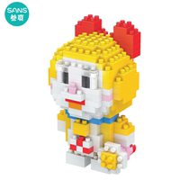 Miniature Diamond small particle building block assembly educational toy Tinker Dong Daxiong Shizuxiang Fat Tiger Afu