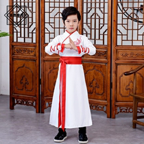 7-year-old National Wind Handmaids Boy Gusto Boy Clothing Boy Spring Autumn Season 14-year-old clothes female Classical little boy