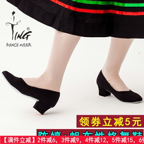 Chen Tingying Royal Ballet Dance Rating National Representative Shoes and High Heels Tung-style Character Shoes