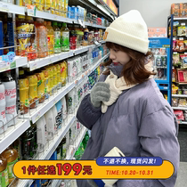 Seven4lee retro pie antifreeze guide corduroy cotton-padded women winter thick short Red Bread jacket