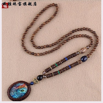 Peisheng wooden pendant beads Mens casual accessories Mens accessories Womens hanging chain Womens fashion accessories Neck single