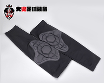 Fire football lengthened black professional goalkeepers kneecap thickened anti-friction not easy to slip away man grass lider two