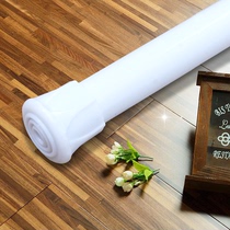 Hole-free installation-free curtain Bedroom living room rod telescopic straight rod curtain rod Clothes drying rod Bathroom shower curtain frame strut