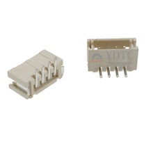 Vertical paste ZH1 5mm pitch 1 5 connector 2P 3P 4P 5P 6P 8P vertical patch socket