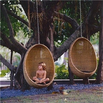 Birds nest rattan basket Courtyard Vine swing Hanging Chair Egg-shaped Single Casual Outdoor Indoor Balcony Cradle chair