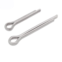 304 stainless steel opening pin M1M2M3M4M5M6M8M10 pin pin shaft bolt hair clip pin GB91