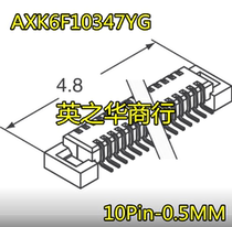 AXK6F10347YG 10Pin-0 5MM PITCH Board to board socket connector