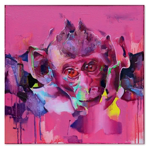 Lu Xun Academy of Fine Arts Wang Teng New World 1s original painting of the original abstract collection of decorative paintings