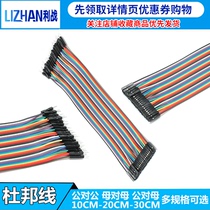 DuPont wire female to female male to female male to male 40 P color cable 10 30 20CM DuPont