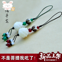 U disk chain anti-lost U disk buckle hanging decorative hasp USB pendant mobile phone lanyard Net red creative small pendant