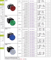 Original Japan Izumi IDEC push button switch indicator light YW1P-1EQ6A original