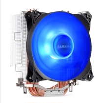 Xianma ice and snow 130 support 2011CPU multi-platform radiator pure copper 4 copper heat pipe with blue light silent wind