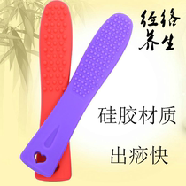 Thai Bang Sha board Meridian padded health beat back massager stick fitness beat board silicone hammer
