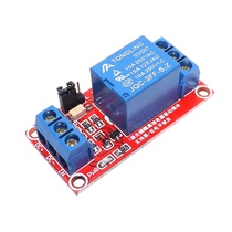 Red version 1-way relay module with optocoupler isolation support high and low level trigger expansion board 5V9V12V24V