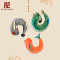 Forbidden City U Type Pillow Protection Neck Pillow Form Cute Texture Soft Comfort Holiday Gift 