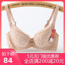 Ancient and modern womens bra counter summer thin underwear clearance lace brand underwear gathering bra 0F258