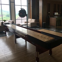 CINOVO luxury entertainment 2 7 meters imported high-quality solid wood sand pot table shuffleboard table sand pot table special offer