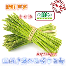 Asparagus vegetables Fresh asparagus freshly cut white root asparagus 500g Jiangsu Zhejiang and Shanghai 5 pieces