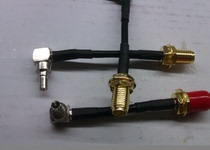 CRC9JW SMAK external thread pin 3G Huawei cable full copper gold plated cable length can be ordered