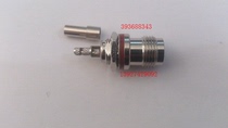 High frequency TNC-K-1 5 crimping TNC mother lengthened outer screw inner hole feeder radio frequency coaxial head TNC cold pressure