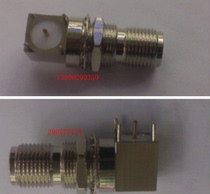 Radio Frequency Connector All-copper TNC motherseat welding plate 90-degree four-foot PCB plugboard motherhead TNCKWE 34MM