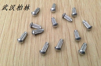 Sign rivet aluminum rivet GB827 knurled nameplate rivet semi-round head flat head trademark Rivet 2 3(1 thousand