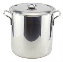 Stainless steel barrel soup barrel rice pail rice tank rice box Water cylinder milk tea barrel Bucket Flour Barrel