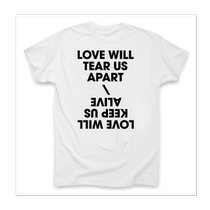 Love Will Tear Us Apart narrator rock music design T-shirt Joy Division Tee