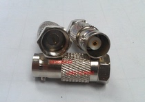 RF adapter F revolution BNC female BNC female turn thread TV male Q9 female turn male thread male (inch)