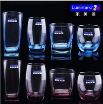 Lemeya 1 cup transparent water Cup Cup Cup Cup cup water bottle four square Cup cup tea color Cup