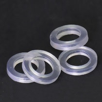 46 Army Green 1 inch gasket milky white silicone sealing ring flat pad