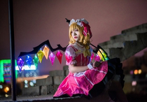 (Turn-based)Spot second sister Flando dew second lady COS wings glowing props