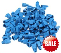 RJ45 network Crystal Head sheath protective cover plastic rubber sleeve color Crystal Head sheath special price