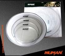 MUMAN thickened double layer transparent cover leather double oil sleeve drum leather HOH (10 12 14 20 20 14S)