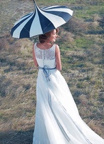 New Products New Outscene Wedding Dress Photography Props Han Style Shadow Building Exterior View Photo Umbrellas to write real props Umbrella Tower Shaped Umbrella