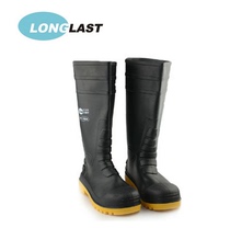 Lancester Labor shoes rain shoes protective boots anti-smashing and anti-puncture oil resistant acid and alkali resistant anti-skid high barrel petroleum mine