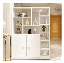 Foyer cabinet entrance shoe cabinet bookcase display cabinet shelf Bogu rack wine cabinet screen living room cabinet partition