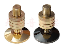 Pure copper 24k gold-plated black nickel gasket speaker rack audio rack tripod surround bracket shock absorber copper feet