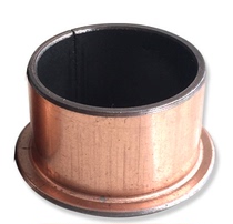 Flided oil-free self-lubricating bearing copper sleeve guide sleeve composite sleeve bushing SF-1F inner diameter 6-16mm