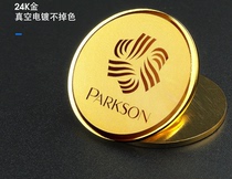 24k metal badges to make pure gold pure silver commemorative badge set for high quality school badge Commemorative Badge Custom