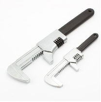 Right angle live wrench Large opening live pipe wrench movable pipe auto repair wrench 9-15 inches