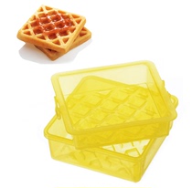 Japan Imports SANADA Microwave Oven Cookies Cake Die DIY Waffle Boxes High Temperature Resistant Baking Tools