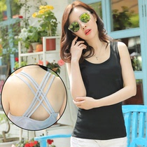 Summer Sexy Outwear Inner Hitch Lady 100 Hitch Short And Merrite Undershirt Undershirt Girls Back Cross Vest