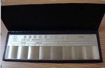 Surface roughness comparison sample surface roughness comparison sample block external circle
