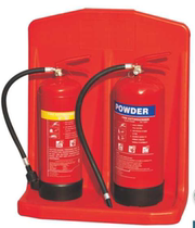 Fire extinguisher base fire extinguisher rack fire extinguisher station frame fire base double bottle fire extinguishing base