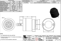  AI-4228-P-SP250-R Supply original PUI audio indicator and alarm buzzer